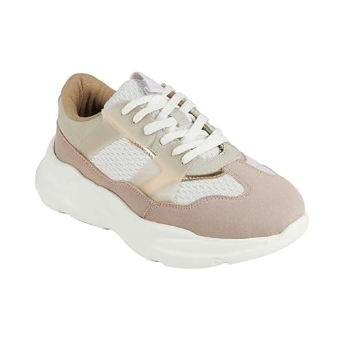 tresmode JA Pink Women's Sneakers in Size 6 UK / 39 EU