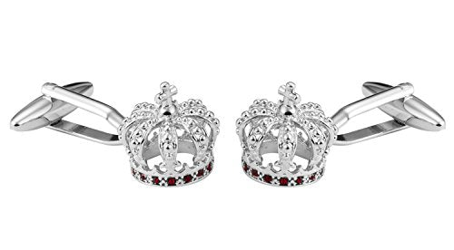 Knighthood Royal Crown Swarovski Cufflinks