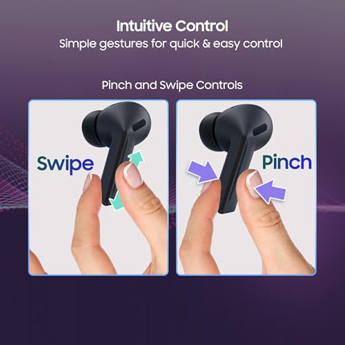 Samsung Galaxy Buds3 FE (Black) with Galaxy AI | ANC | 360-Audio | IP54 | 11mm Dynamic Driver