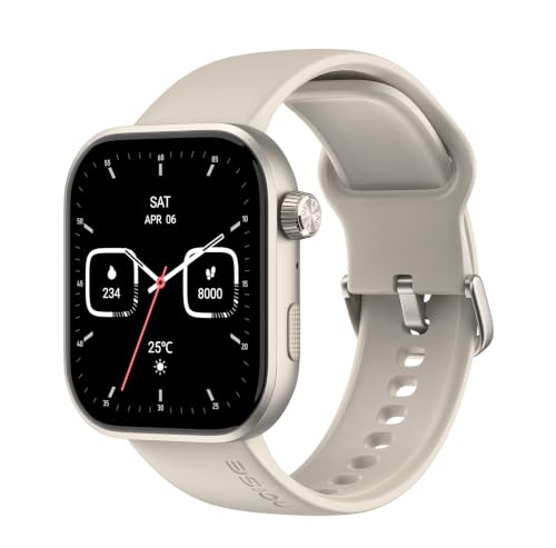 Noise New Launch ColorFit Ultra 4 Smartwatch with BT Calling, 1.96" AMOLED Always-On Display, AI Transcription & Voice Commands, Metal Body, 10m Water Resistant, Heart Rate Monitor (Starlight Gold)