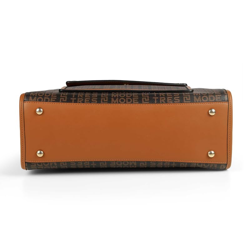tresmode RIGA Brown Women's Vegan Leather Handbag