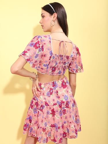 Tokyo Talkies Women Regular Fit TTJ6010889 Peach L