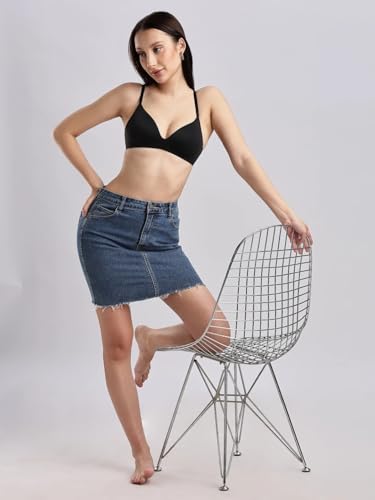 Calvin Klein underwear Half Coverage Lightly Padded Non-Wired Bra Black