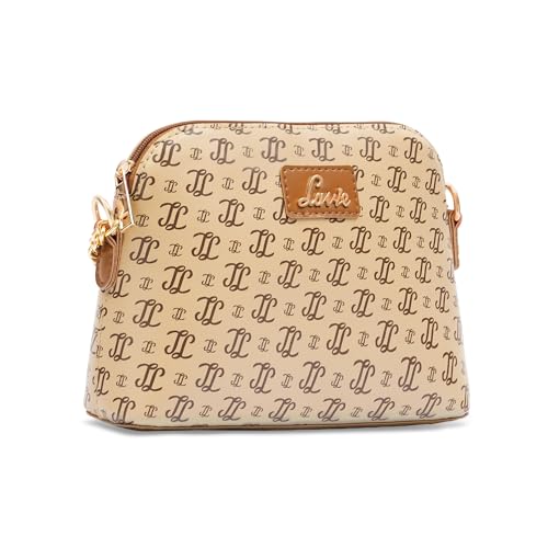 Lavie Women's Jana Monogram LL Print Crossbody Sling Bag | Ladies Purse Handbag | Gift for Women