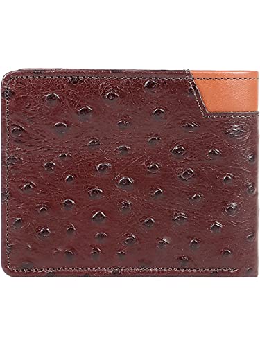 Hidesign mens EE 398-490 RF One size Chocolate Bi-fold Wallet