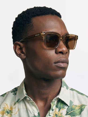 Men Square Full Rim Frame Sunglasses