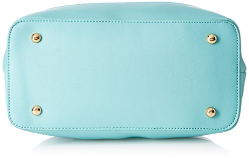 Caprese womens SHALLY S Small AQUA GREY Satchel