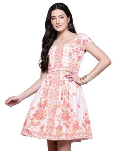 Aarke Ritu Kumar Ecru Calicoo Short Dress
