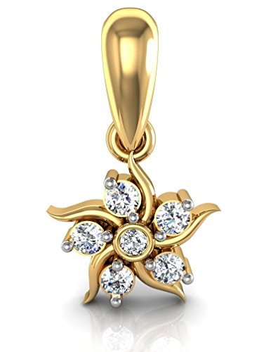 Avsar New Collection 14k (585) Yellow Gold Pendant for Women