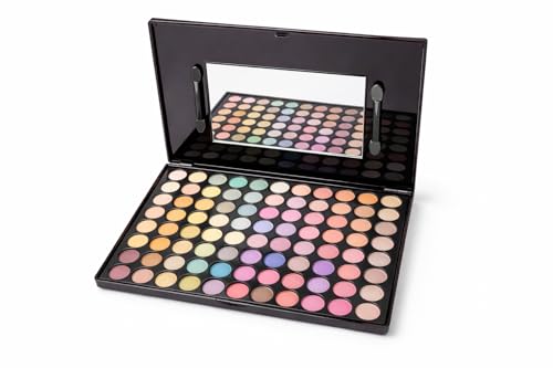 Sedell Professional Makeup Eyeshadow Palette Natural Nude Matte Shimmer Glitter Pigment Eye Shadow Pallete Waterproof Smokey Beauty Kit Set Of 120 Colors, Multicolor, 91 g
