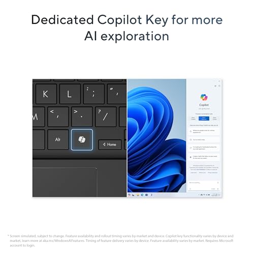 ASUS Zenbook A14,Snapdragon X,Copilot+ AI PC(Qualcomm Adreno iGPU/45TOPS/16GB/512GB/FHD+/14"/Backlit Keyboard/70WHr/Windows 11/M365 Basic(1Year)*/Office Home 2024/Iceland Gray/0.98 kg)UX3407QA-QD259WS