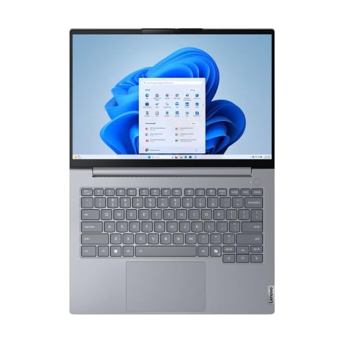 Lenovo ThinkBook 14 Intel Core 5 210H 14th Gen(16GB/512GB SSD/Win11 Home/Fingerprint Reader)14" WUXGA IPS 300Nits Antiglare Thin & Light Laptop/Aluminium Top/Arctic Grey/1Y Warranty/1.36Kg),21SGA02WIG