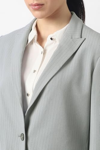 Van Heusen Women's Blazer (VWBZCRGPF01152_Grey