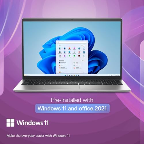 Dell Inspiron 15-3530 Laptop - 15.6 inch FHD, 13th Gen Intel Core i3-1305U, 8GB RAM, 512GB SSD, Win 11 + Office H&S 2021, Standard Keyboard, Platinum Silver, 1 Year Onsite Hardware Service, 1.62 Kg