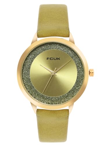 French Connection Analog Green Dial Women's Watch-FK00025C