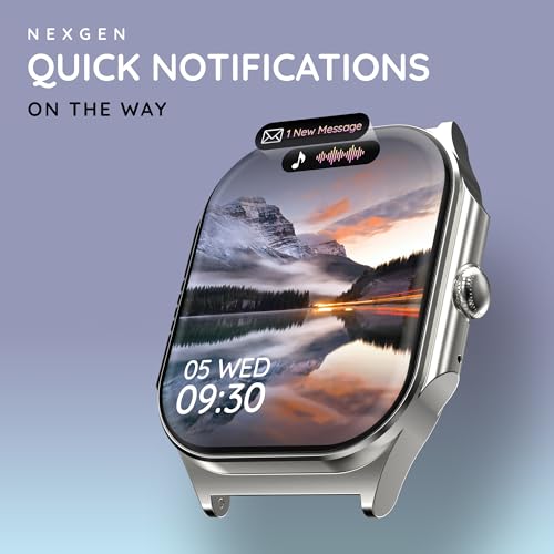 Pebble Alive 1.99" (5.05 cm) Amoled Display, Quick Notification, Always on Display, BT Calling, Health Suite, Mutisports Mode, Father Touch, Multiple Watch Faces, AI Voice Assistance - Forest Green