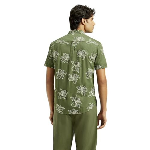 Levi's Men's Slim Fit Shirt (1105_Green