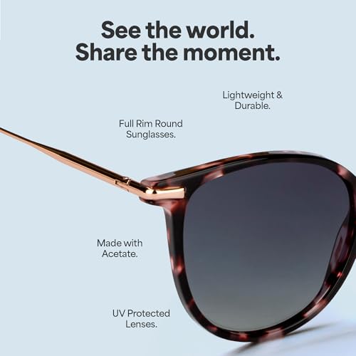 John Jacobs | Full Rim Square | Polarized and 100% UV Protected | For Men & Women | Large | JJ S14672