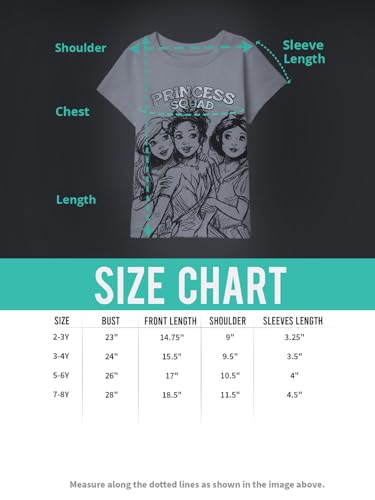 The Souled Store TSS Originals: Spectra Girls Short Sleeves Round Neck Green Embroidered Regular Fit Cotton T-Shirts (2-8 Yrs)
