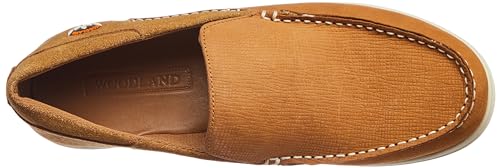 Woodland Men's Camel Leather Casual Shoes-9 UK (43 EU) (OGC 4311022)