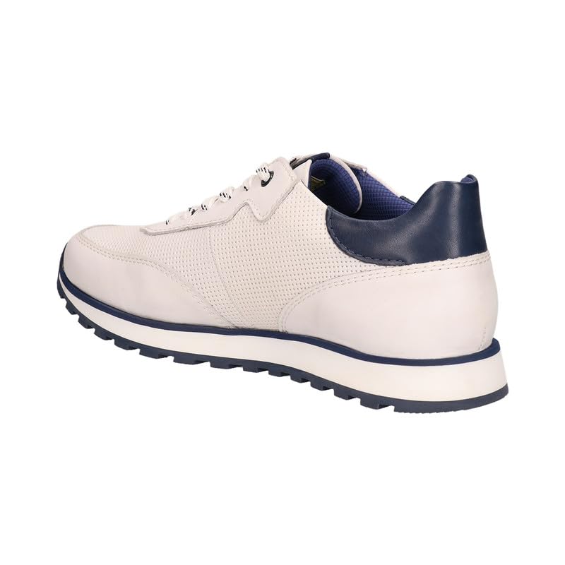 Bugatti Garnet Evo White Leather Mens Sneakers - Euro 41