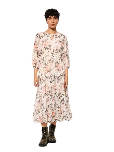 ONLY Women Fit and Flare Multicolor Dress