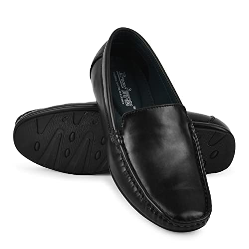 PARAGON K11234G Men's Formal Shoes with Comfortable Insoles, Stylish and Sturdy Construction | Comfortable Office Shoes for Men for Everyday Use Black