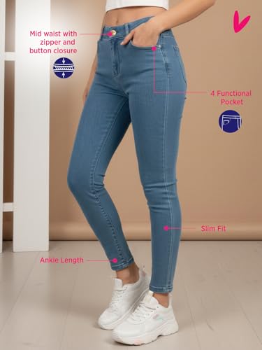 Lux Cozi PYNK Women's Denim Skinny Fit Jeggings_COZI_PYNK_Jeggings_LTBU_S_1PC