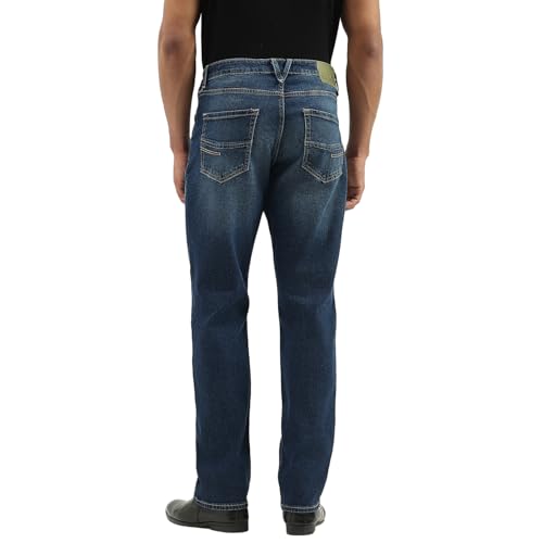 United Colors of Benetton Solid Comfort Fit Jeans (Size: 36)-25A4MBOO5021I901 Blue