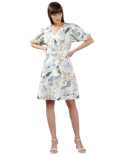 VERO MODA Women A-Line White Dress