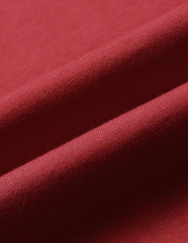 Arrow Sport Mens Red Solid Crew Neck Short Sleeve Men's T-Shirts & Polos (ASAEOTS5128_Red_XL)