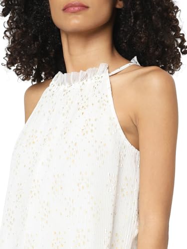 ONLY Women Printed Polyester White Top