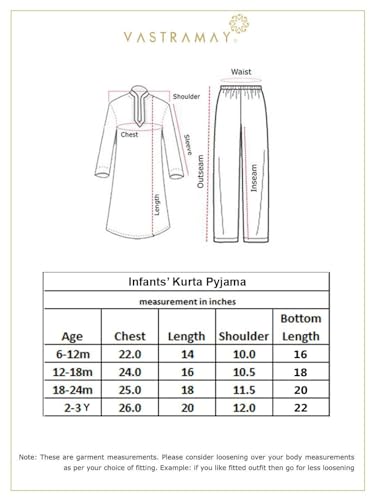 Vastramay Infant Boys Yellow Rayon Kurta Patiala Set – Traditional Ethnic Wear for Navratri, Garba, Dandiya & Festive Celebrations