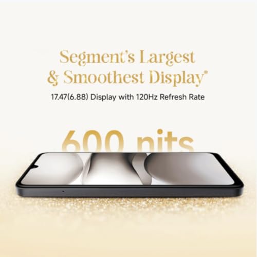 Redmi A5 Pondicherry Blue(3GB RAM 64GB Storage) | Royale Design | Segment's Largest 17.47cm(6.88) and Smoothest 120Hz Display | 5200mAh Large Battery | Expandable Storage up to 2TB