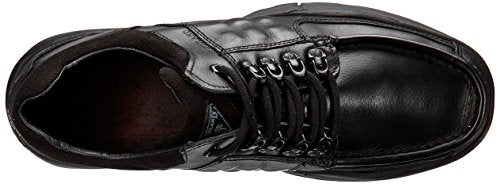 Woodland Men's Black Leather Casual Shoes-9 UK/India (43 EU) -(GC 0863110Y15)