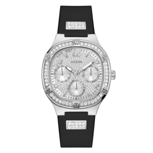 GUESS Analog Silver Dial Women's Watch-GW0619L1