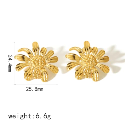 Elegant Stainless Steel Jewellery Set for Women | Gold Plated Necklace, Bracelet & Earrings | Bridal, Party & Festive Jewellery | Cute & Stylish Fashion Jewellery for Girls | Romantic Gift for Valentine’s, Birthday & Anniversary for Wife, Girlfriend & Gir