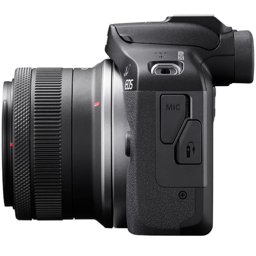 Canon EOS R100 Camera Double Zoom 2 Lens Kit w/RF-S 18-45mm + RF 75-300mm Lenses 6052C111 Bundle with Deco Photo Kit Including Lexar Premium PRO Series 64GB SDXC Memory Card + Corel Photo Video Suite