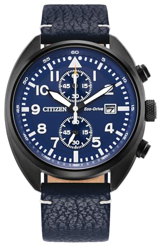 Citizen Eco-Drive 41 mm Blue Dial Chronograph Men Watch- CA7048-08L