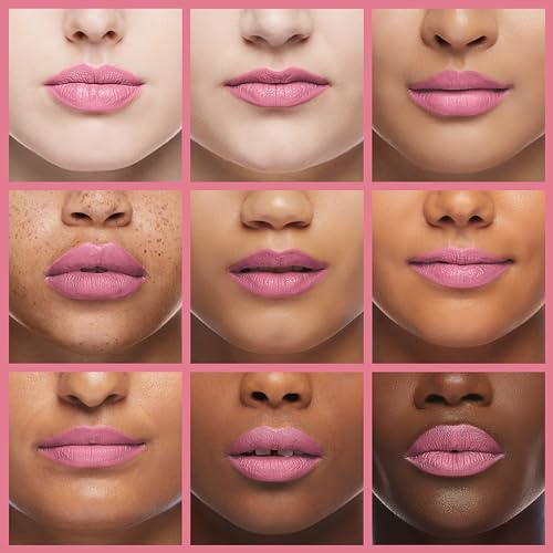 essence 8h Matte Liquid Lipstick, No. 05, Pink, Long-Lasting, Quick-Drying, Vegan, Waterproof, Oil-Free, Alcohol-Free, Pack of 1 (2.5 ml)