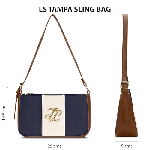 Lavie Signature Women's Tampa Colourblock Crossbody Sling Bag | Ladies Purse Handbag | Gift for Women