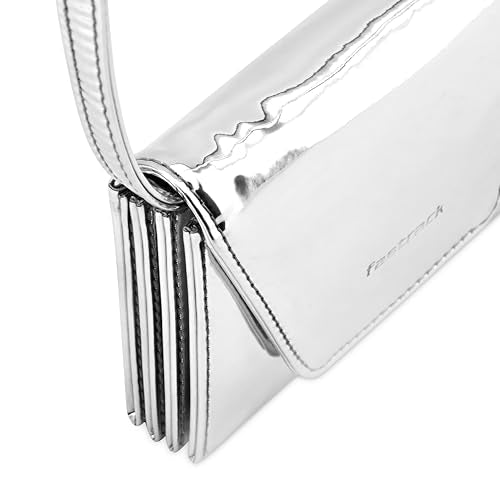 Fastrack Women Compact Clutch with Semi PU Belt