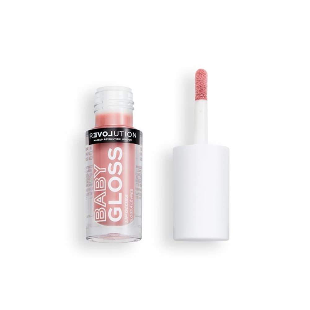 Revolution Relove Baby Gloss – Glam | Lip Gloss for Shiny, Hydrated Lips | Lightweight, Non-Sticky, Vegan & Cruelty-Free