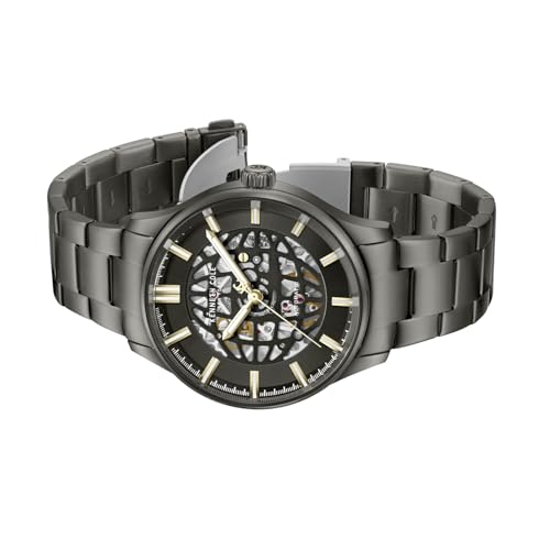 Kenneth Cole Automatic Analog with Black Dial Green Stainless Steel Strap Watch for Men - KCWGY0089004MNW
