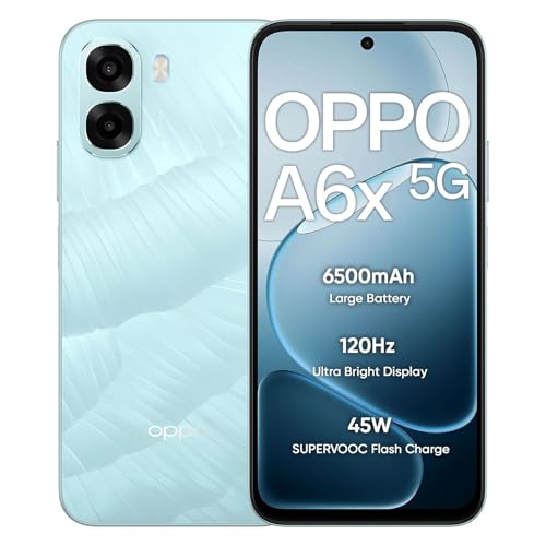 OPPO A6X 5G Smartphone 6+128GB Blue