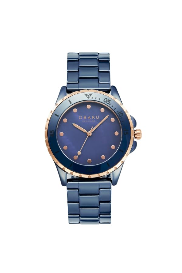 Obaku Analog Blue Dial Women's Watch-V279LXSLCL