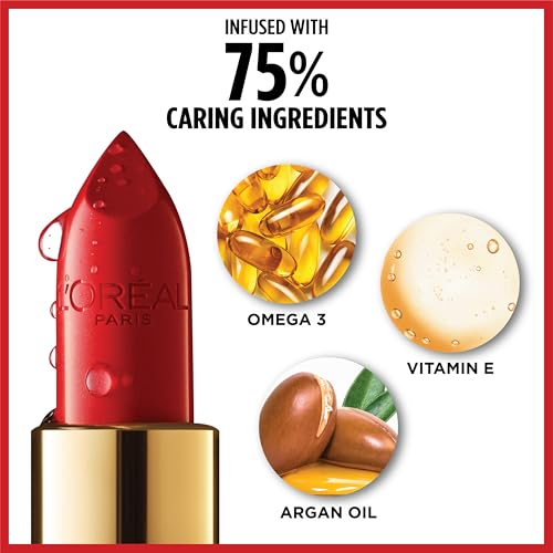 L'OREAL PARIS Colour Riche Matte Lipcolour, Peach Fuzz, 1 Count