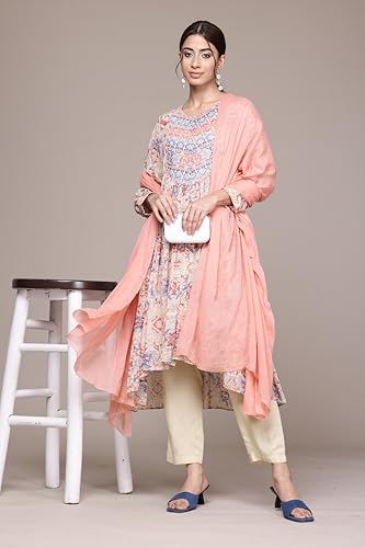 Aarke Ritu Kumar Ecru Inizio Kurta with Pant and Dupatta