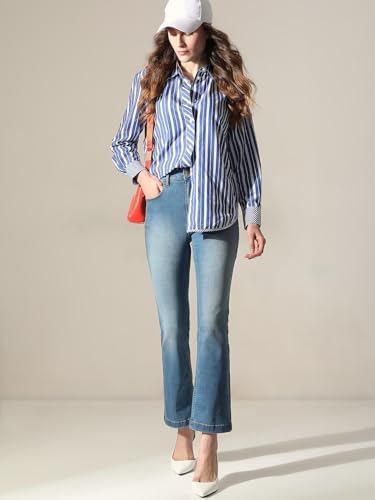 VERO MODA Women's Bootcut Blue Jeans