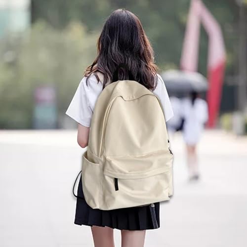 ECOMISTIQ®Womens Backpack Knapsack School Large Capacity Stylish Durable Travel White|Clothing, Shoes & Accessories|Womens Hands & s